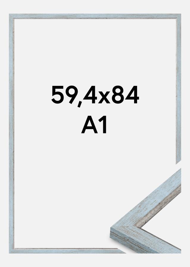 Jämtlands Ramfabrik Fotolijst Whitby Acrylglas Blauw 59,4x84 cm (A1)