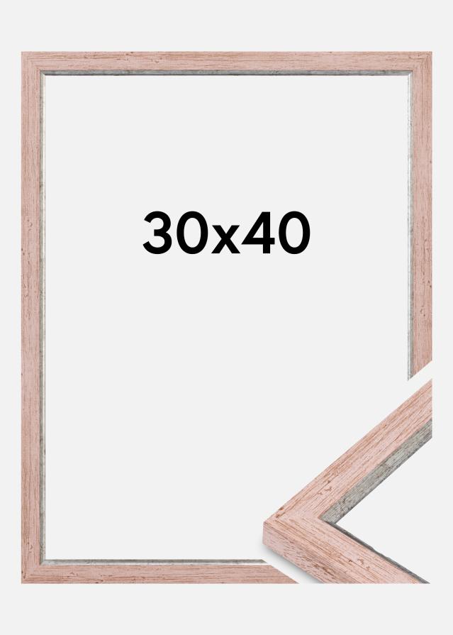 Jämtlands Ramfabrik Fotolijst Whitby Acrylglas Rood 30x40 cm