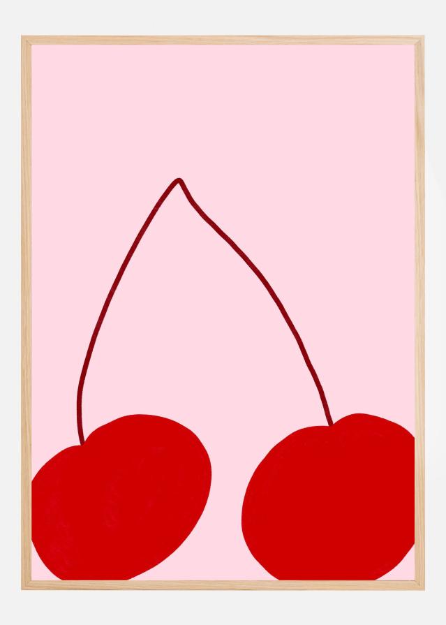 Bildverkstad Cherry Duo Delight Poster