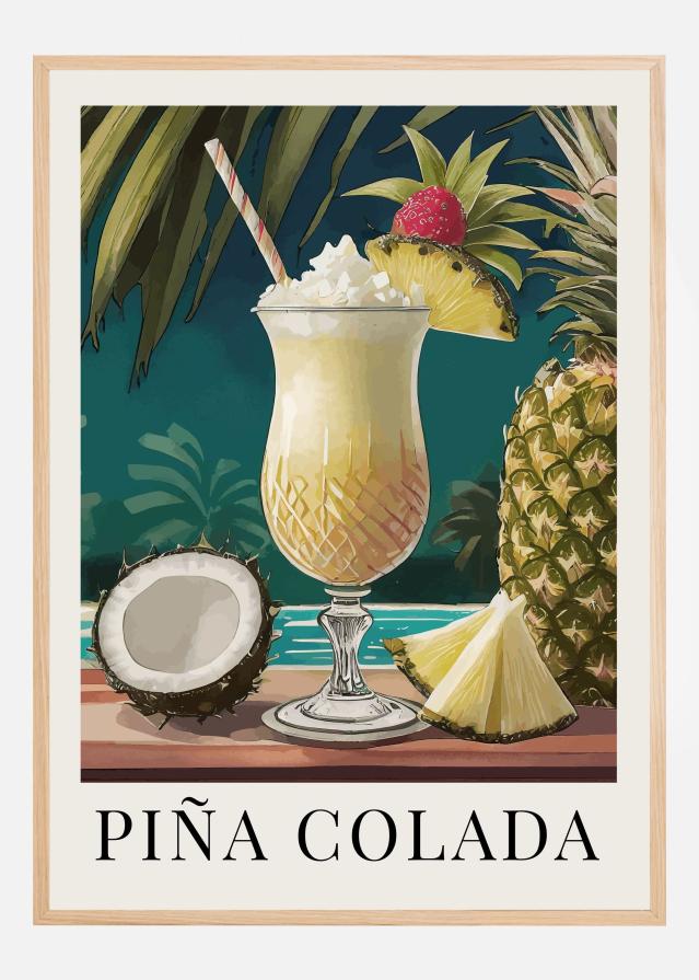 Bildverkstad Pina Colada Poster