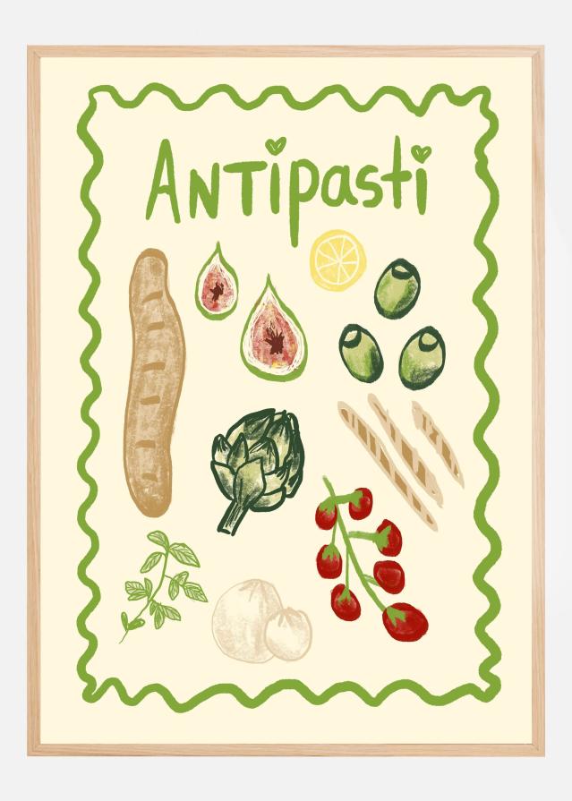 Bildverkstad Antipasti Poster