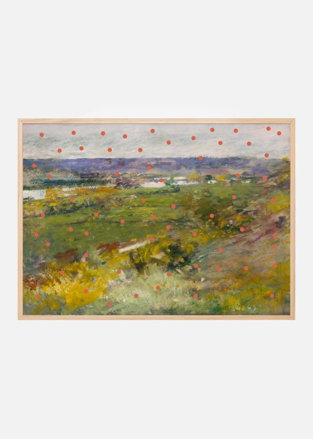 Bildverkstad Landscape and Dots Poster