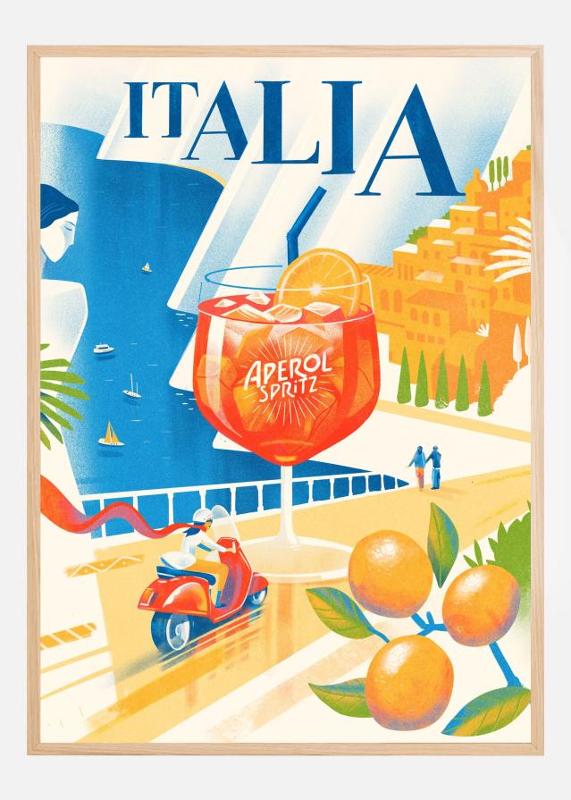 Bildverkstad Italia Poster