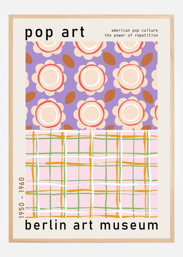 Bildverkstad Berlin Art Museum Pop Art Poster