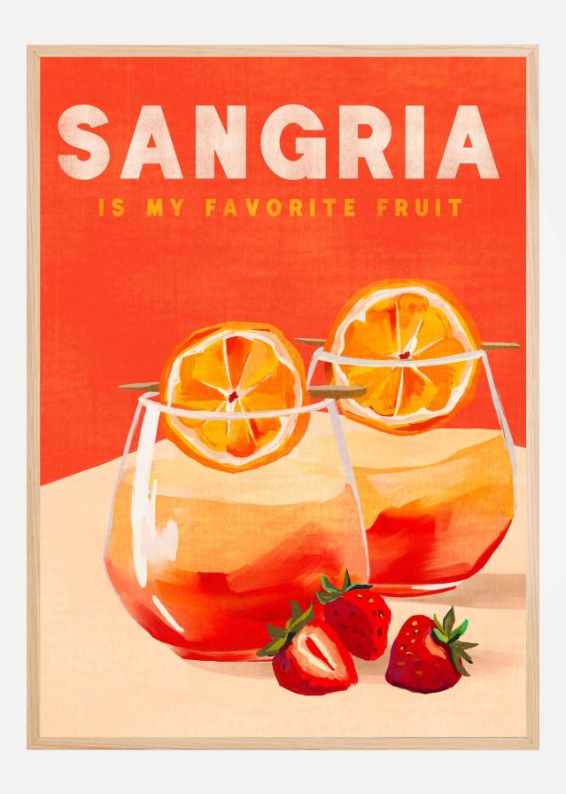 Bildverkstad Sangria Poster