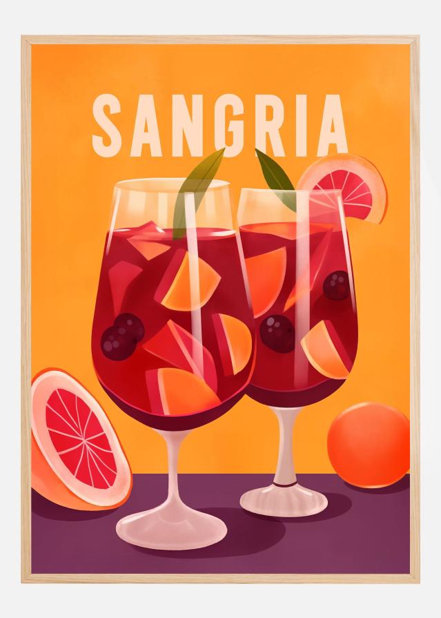 Bildverkstad Sangria Poster