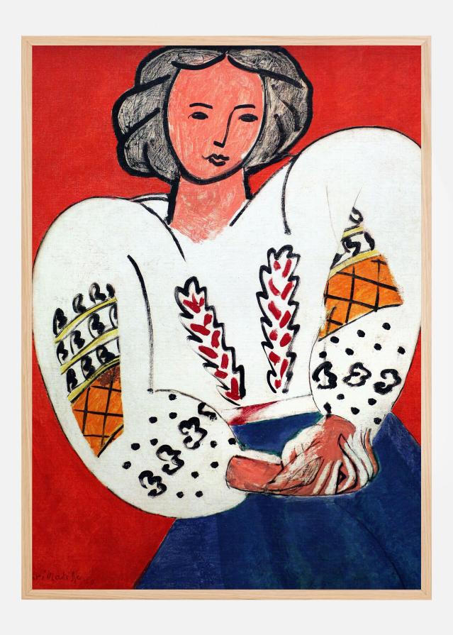 Bildverkstad La Camicetta Romena 1940 - Henri Matisse Poster