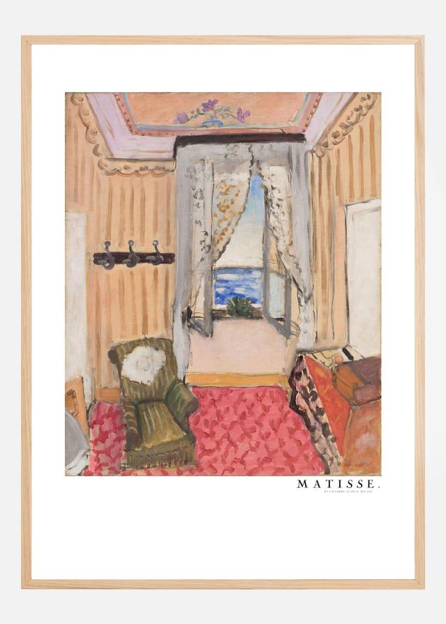 Bildverkstad Ma Chambre Au Beau Rivage Boarder - Henri Matisse Poster