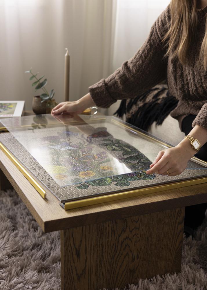 Innova Puzzelraam Goud 50x70 cm