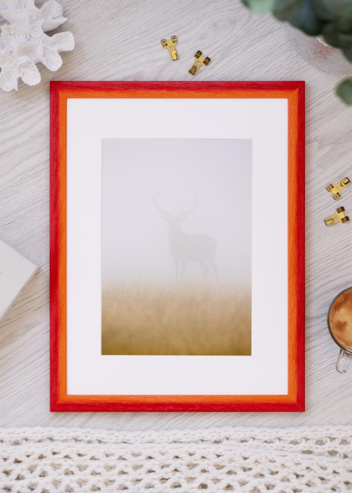 Jämtlands Ramfabrik Fotolijst Cornwall Acrylglas Rood 40x40 cm