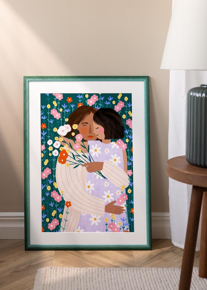 Jämtlands Ramfabrik Fotolijst Cornwall Acrylglas Donkergroen 40x50 cm