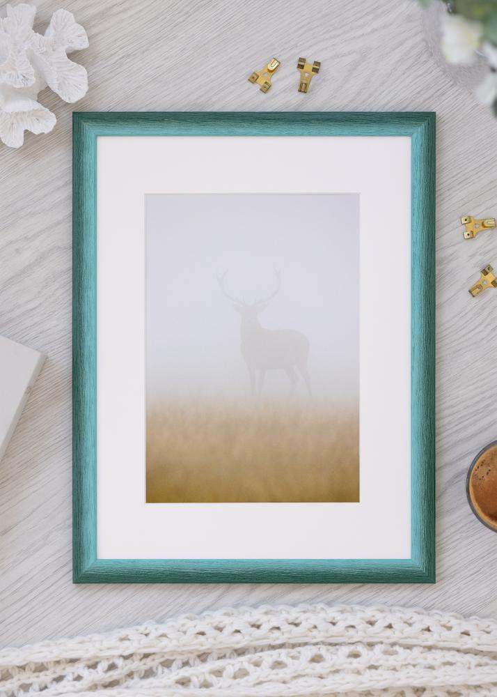 Jämtlands Ramfabrik Fotolijst Cornwall Acrylglas Donkergroen 40x50 cm