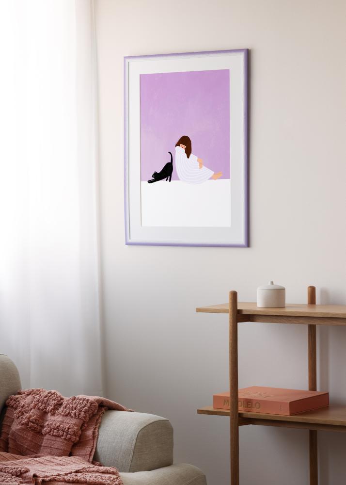 Jämtlands Ramfabrik Fotolijst Cornwall Acrylglas Lichtpaars 40x50 cm