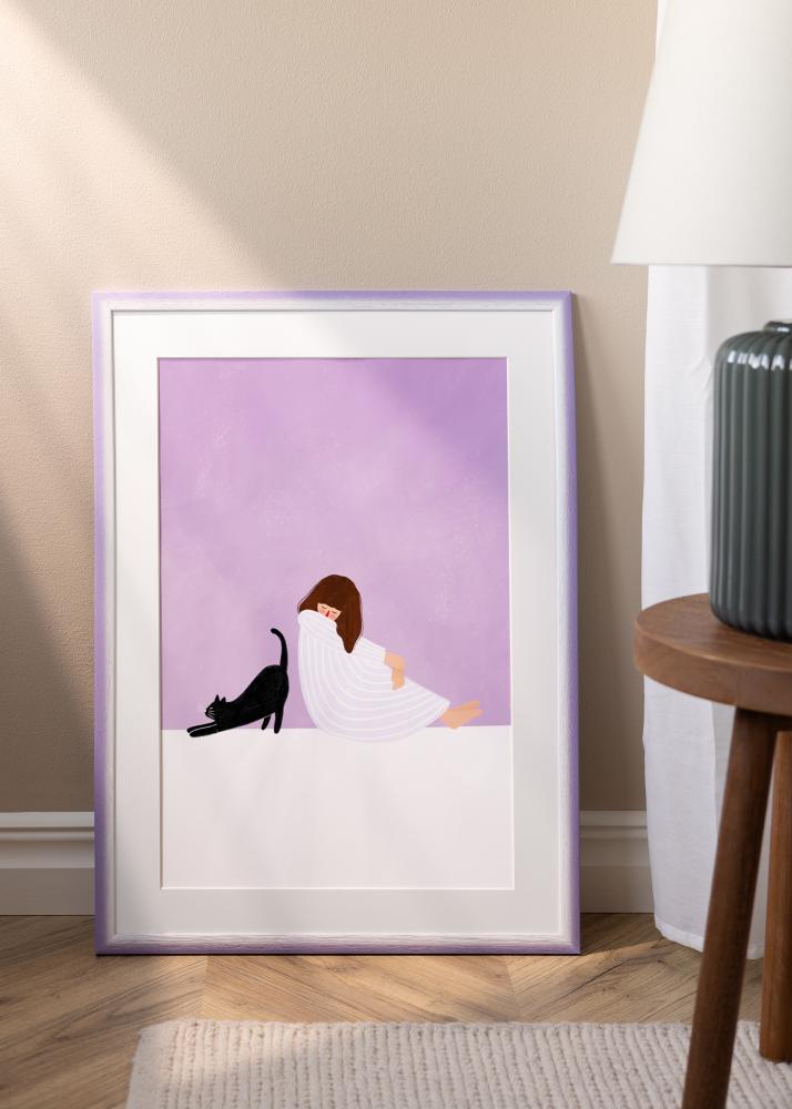 Jämtlands Ramfabrik Fotolijst Cornwall Acrylglas Lichtpaars 40x50 cm