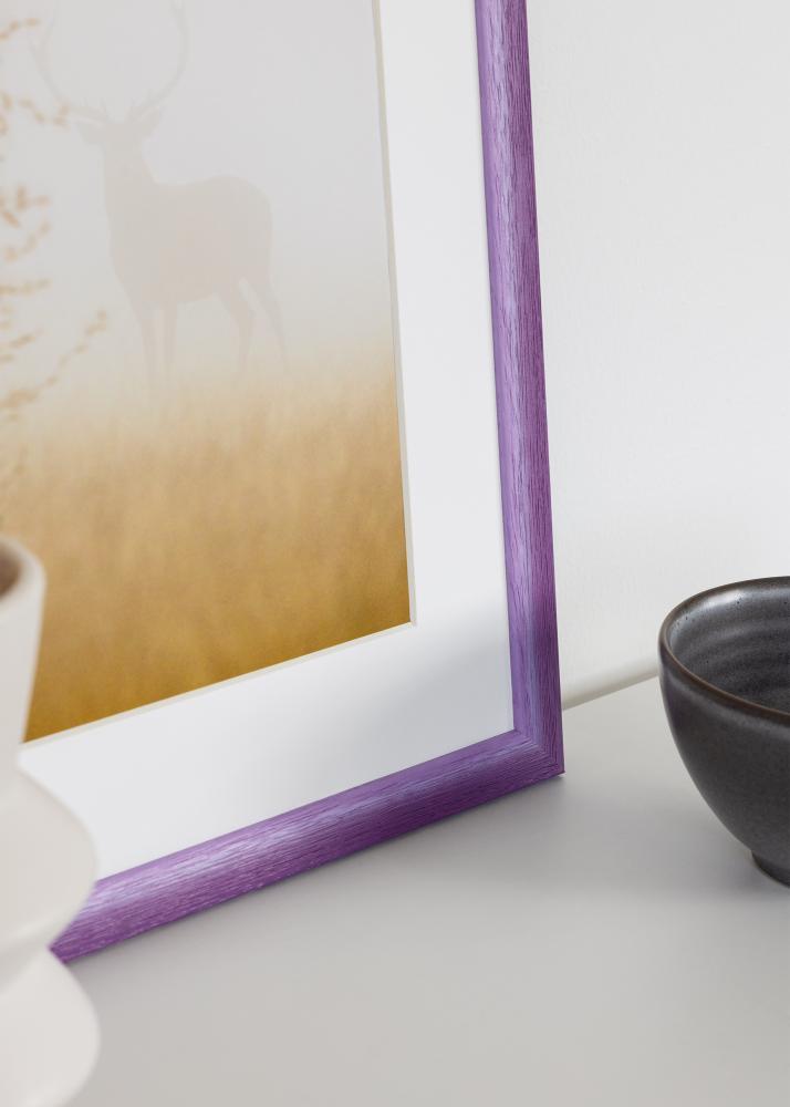 Jämtlands Ramfabrik Fotolijst Cornwall Acrylglas Paars 40x50 cm