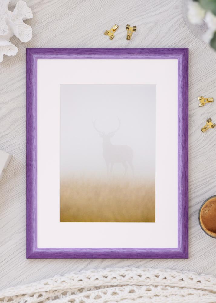 Jämtlands Ramfabrik Fotolijst Cornwall Acrylglas Paars 40x50 cm