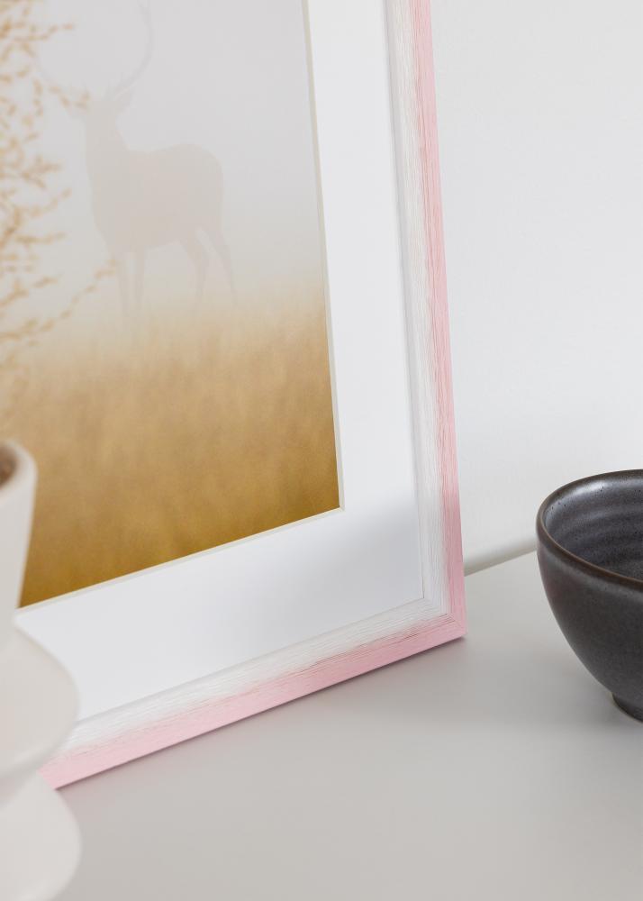 Jämtlands Ramfabrik Fotolijst Cornwall Acrylglas Roze 40x50 cm