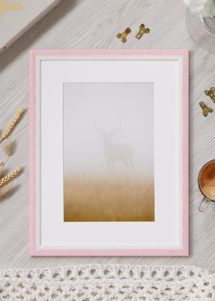 Jämtlands Ramfabrik Fotolijst Cornwall Acrylglas Roze 40x50 cm