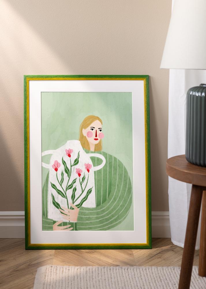 Jämtlands Ramfabrik Fotolijst Cornwall Acrylglas Groen 30x45 cm