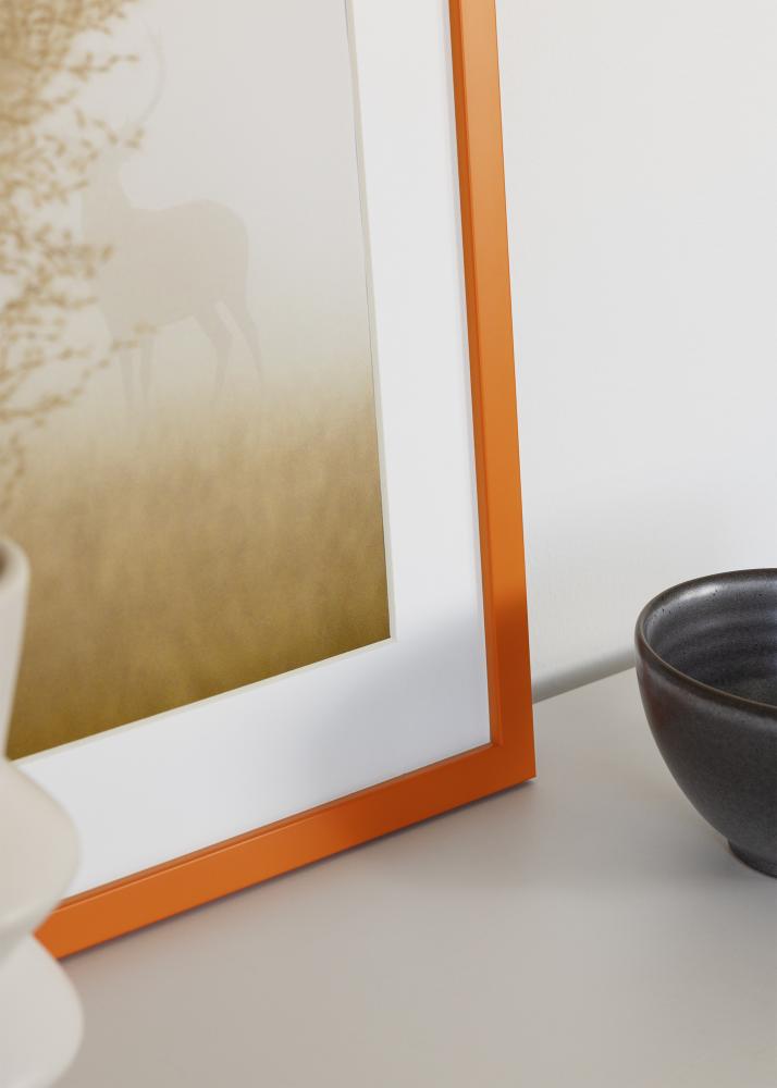 Jämtlands Ramfabrik Fotolijst Kent Acrylglas Oranje 50x50 cm