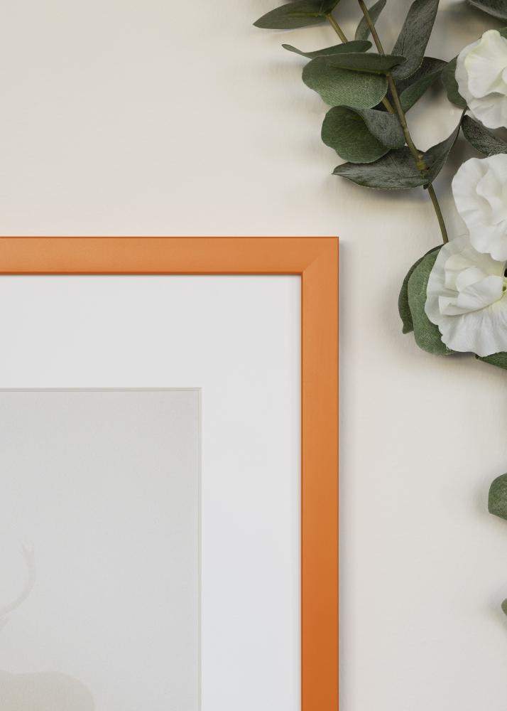 Jämtlands Ramfabrik Fotolijst Kent Acrylglas Oranje 50x50 cm