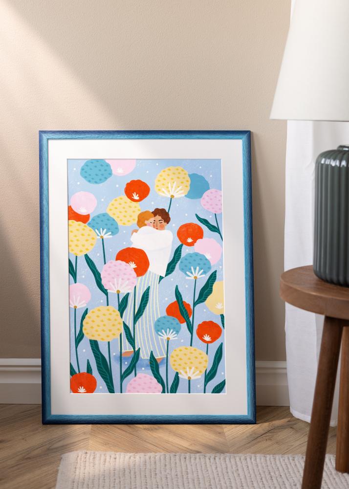 Jämtlands Ramfabrik Fotolijst Cornwall Acrylglas Donkerblauw 20x30 cm