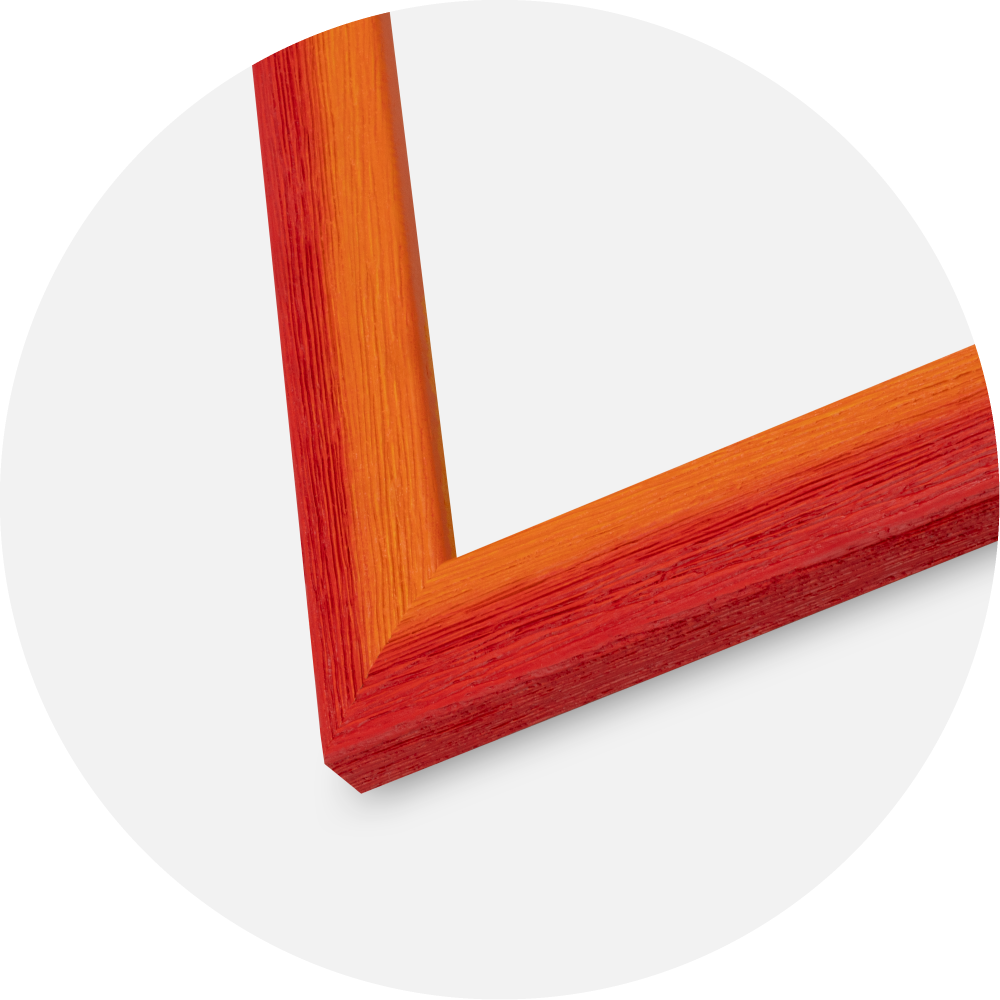 Jämtlands Ramfabrik Fotolijst Cornwall Acrylglas Rood 40x50 cm