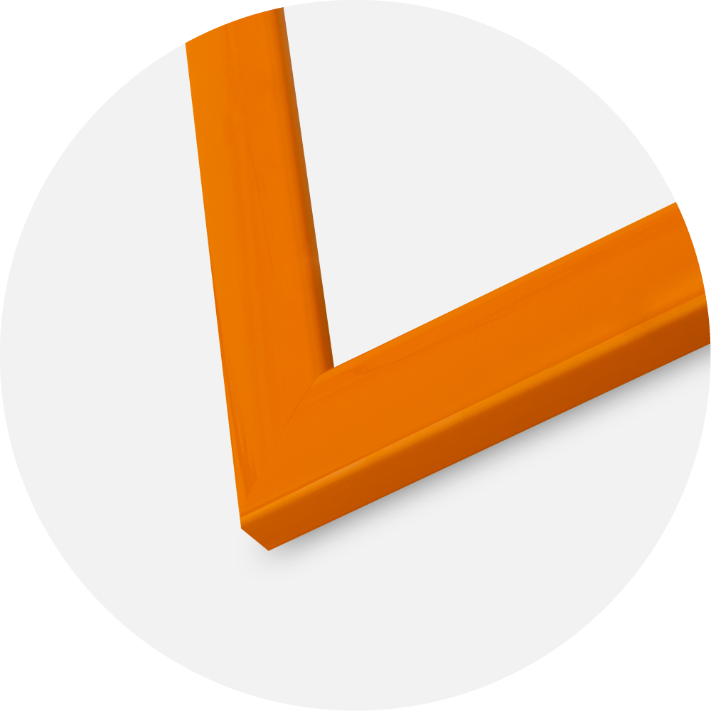 Jämtlands Ramfabrik Fotolijst Dorset Acrylglas Oranje 40x50 cm