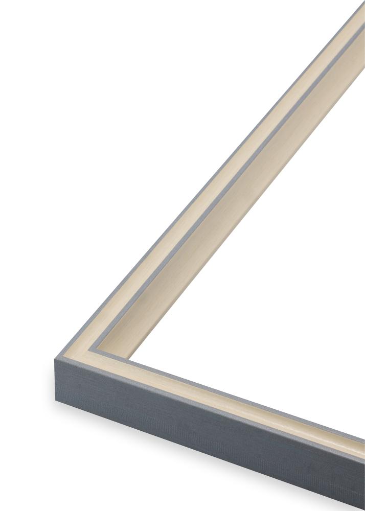 Jämtlands Ramfabrik Fotolijst Riga Acrylglas Stone White / Bluish Grey 21x29.7 cm (A4)