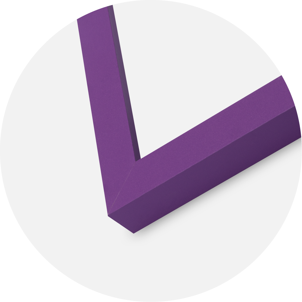 Jämtlands Ramfabrik Fotolijst Selection Acrylglas Deep Lilac 50x70 cm