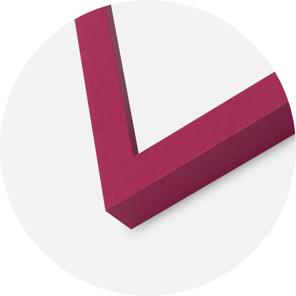 Jämtlands Ramfabrik Fotolijst Selection Acrylglas Hot Pink 70x100 cm