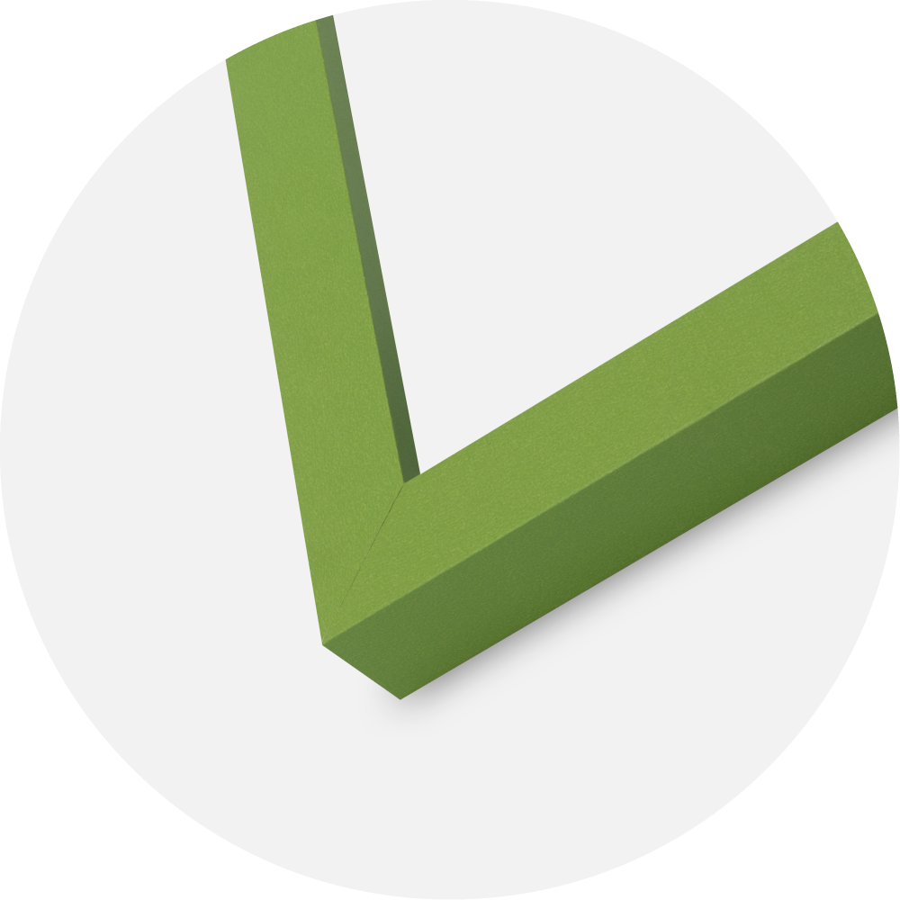 Jämtlands Ramfabrik Fotolijst Selection Acrylglas Lime Green 50x70 cm