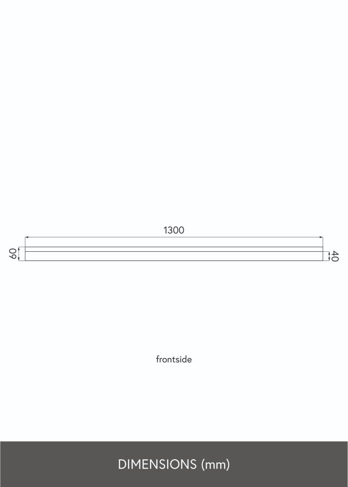 KAILA KAILA Fotoplank Wit 130 cm