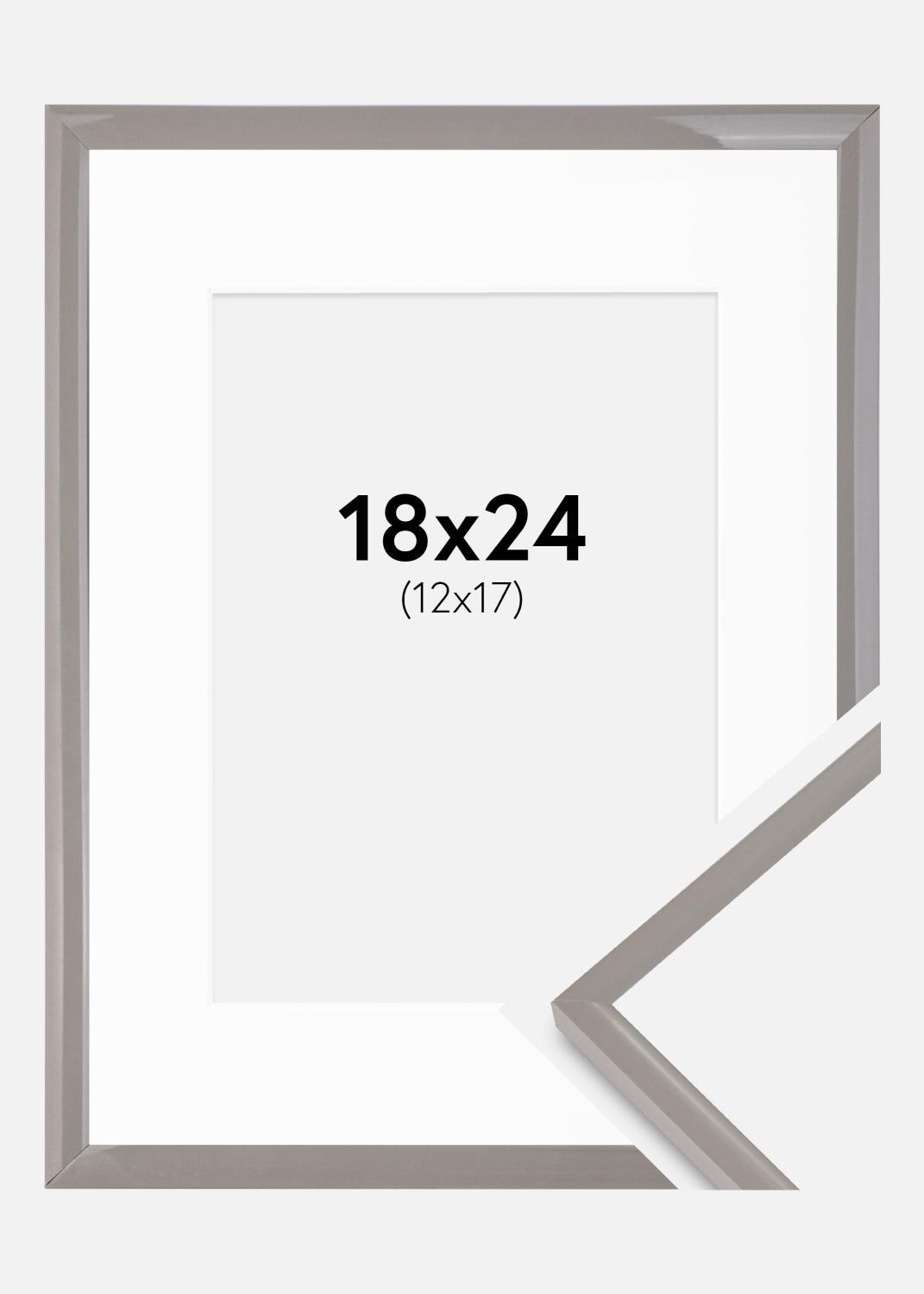 Product Image for Fotolijst New Lifestyle aarde grijs 18x24 cm - Passe-partout Wit 13x18 cm