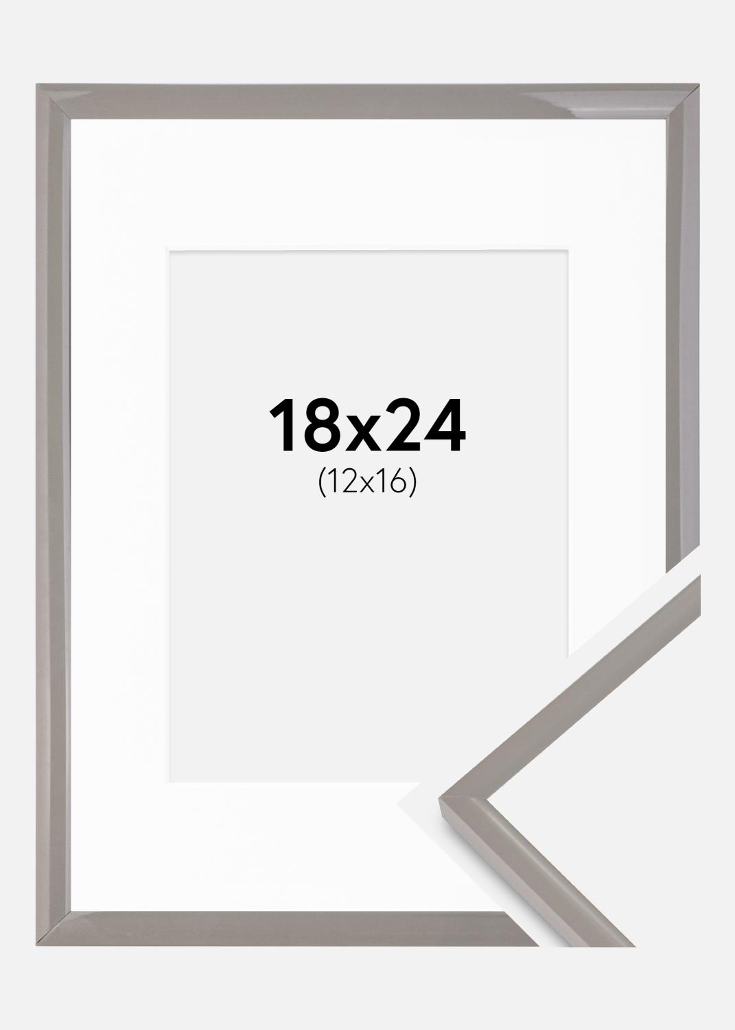 Product Image for Fotolijst New Lifestyle aarde grijs 18x24 cm - Passe-partout Wit 13x17 cm