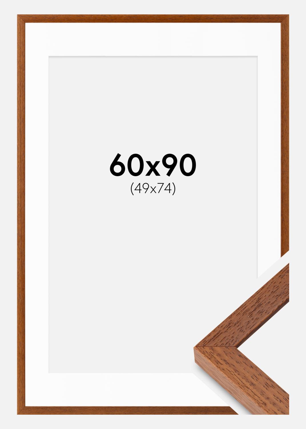 Product Image for Fotolijst Hermes Boek 60x90 cm - Passe-partout Wit 50x75 cm