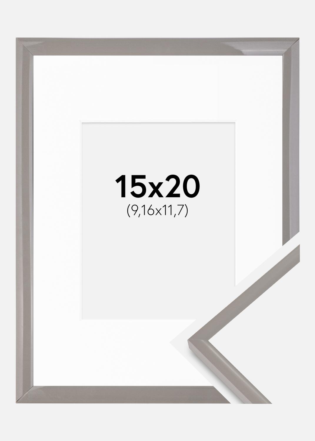 Product Image for Fotolijst New Lifestyle aarde grijs 15x20 cm - Passe-partout Wit 4x5 inches