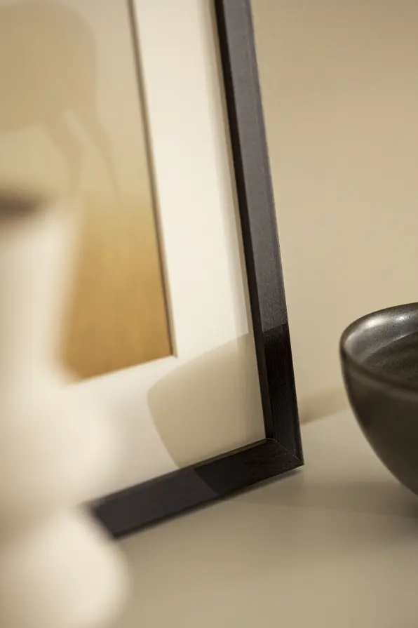 Jämtlands Ramfabrik Fotolijst Selection Acrylglas Noten 50x50 cm