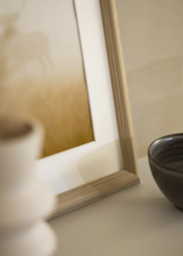 Jämtlands Ramfabrik Fotolijst Västkusten Acrylglas Eik 32x45 cm