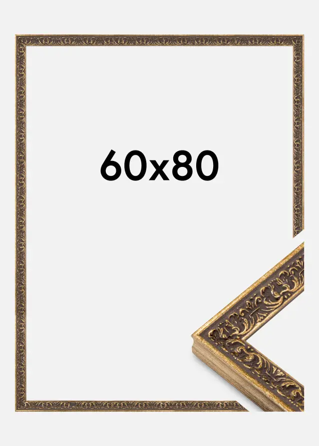 Jämtlands Ramfabrik Fotolijst Amber Acrylglas Zilver 60x80 cm