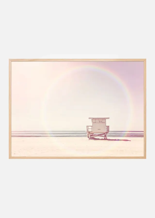 Bildverkstad Beach Hut Poster