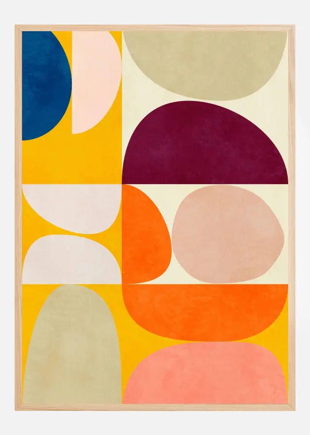 Bildverkstad Vivid Bauhaus2 Poster