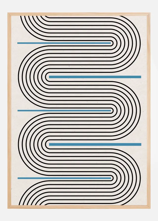 Bildverkstad Modern Contemporary Balance No.4 Poster