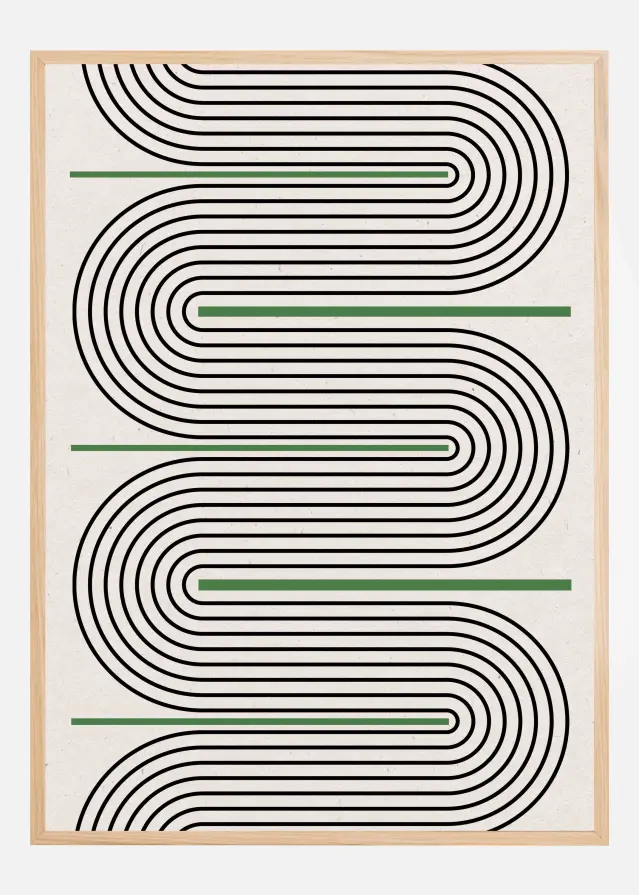 Bildverkstad Modern Contemporary Balance Poster