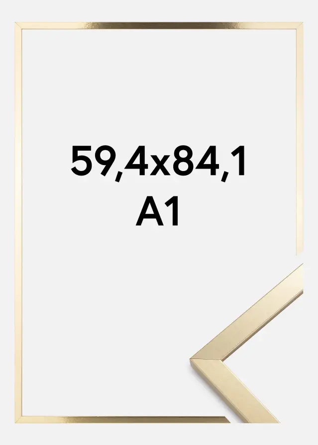 Artlink Fotolijst Trendy Acrylglas Goud 59,4x84,1 cm (A1)