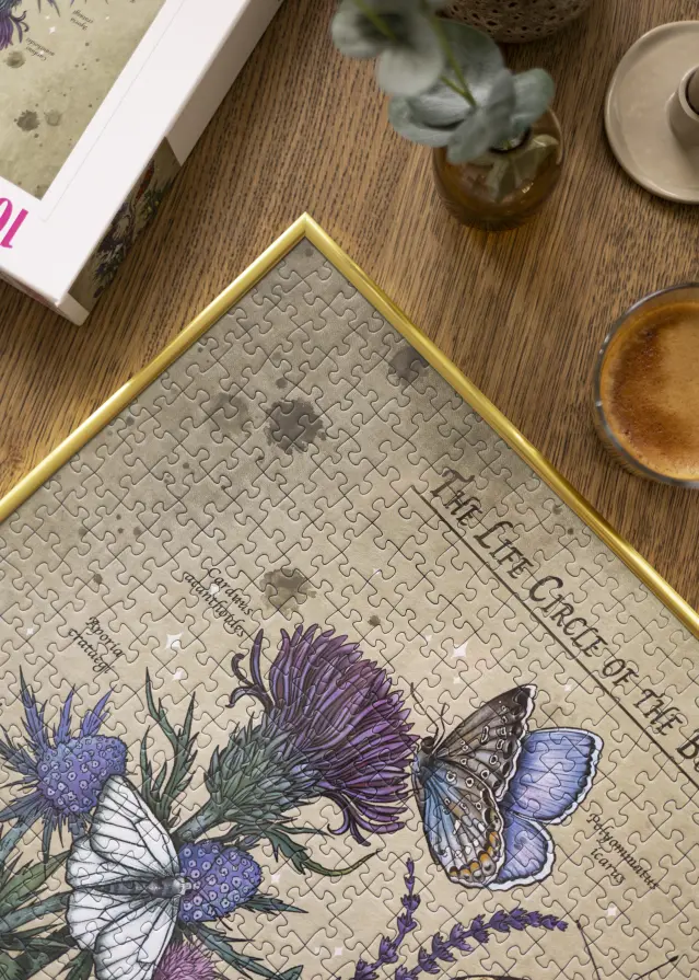 Innova Puzzelraam Goud 50x70 cm