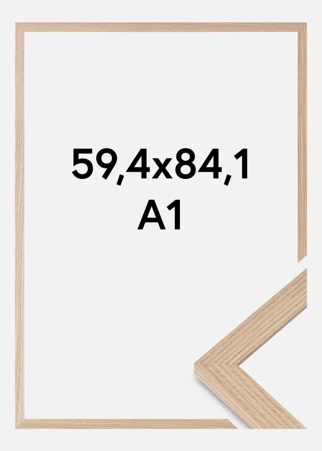 BGA Fotolijst BGA Classic Acrylglas Eiken 59,4x84,1 cm (A1)