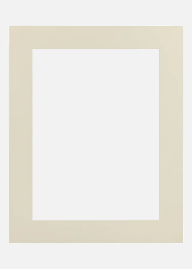 Jämtlands Ramfabrik Passepartout Half & Half (Witte kern) A3 29,7x42 cm (19x29)