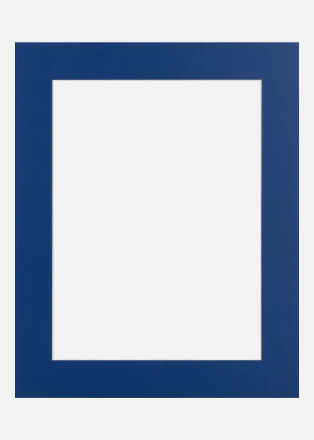 Jämtlands Ramfabrik Passepartout Flag Blue (Witte kern) 30x30 cm (19x19)