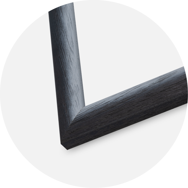 Jämtlands Ramfabrik Fotolijst Cornwall Acrylglas Zwart 60x80 cm